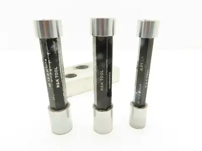 R&K Tool Pin Plug Guage Go Nogo 32mm 30.1500mm & 25.4mm Lot Of 3