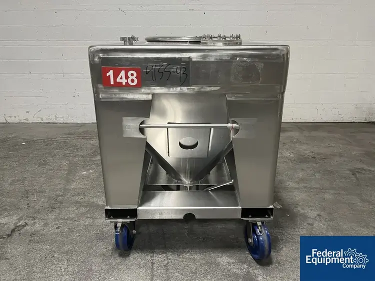 Used TOTE Systems 48" x 42" x 10"  Tote Systems Stainless Steel Transfer Bins Bins Ohio US | Federal Equipment Company #126869
