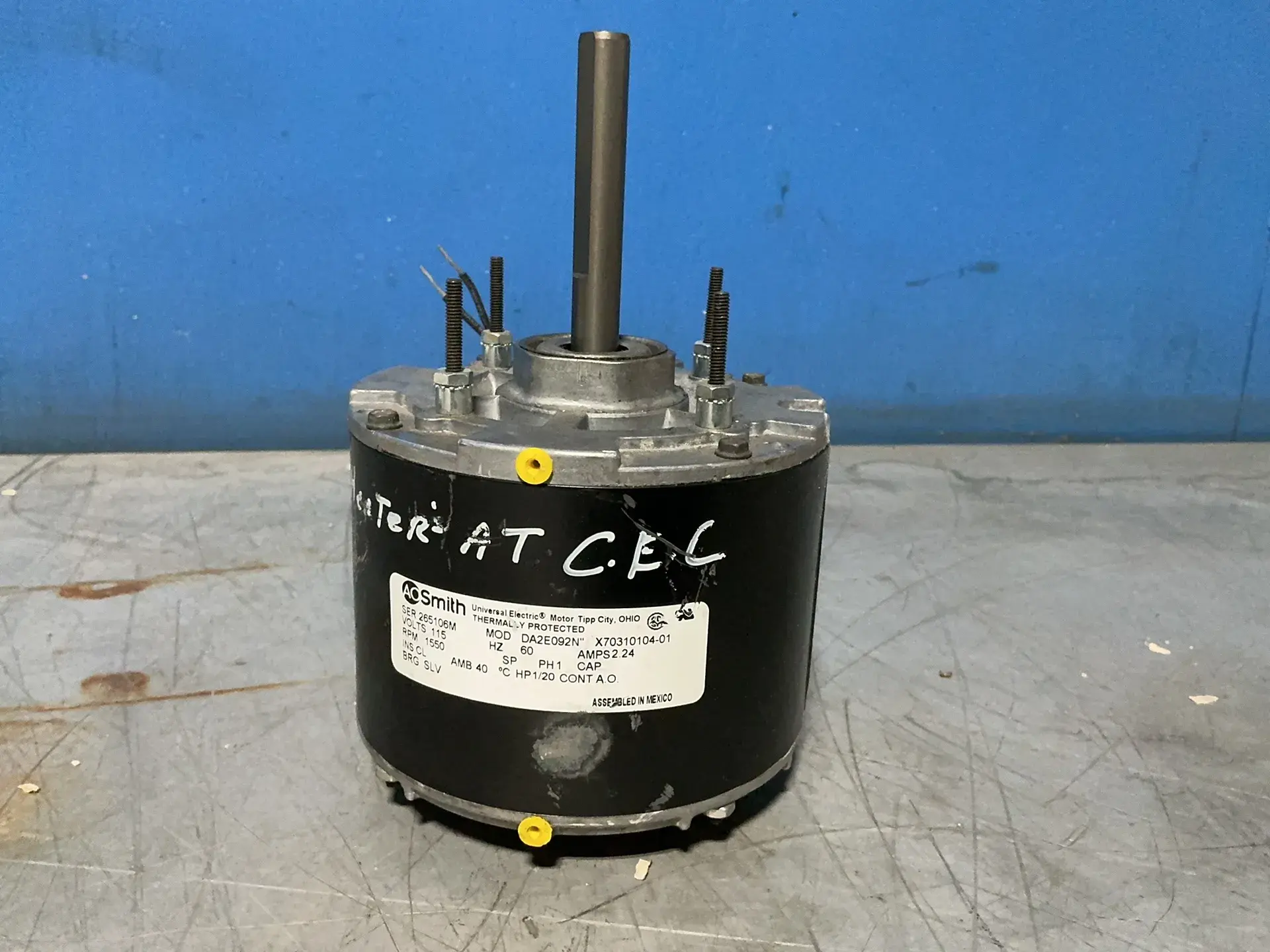 Used AO SMITH DA2E092N Motors (misc) Ohio US | HGR 24 #1556777
