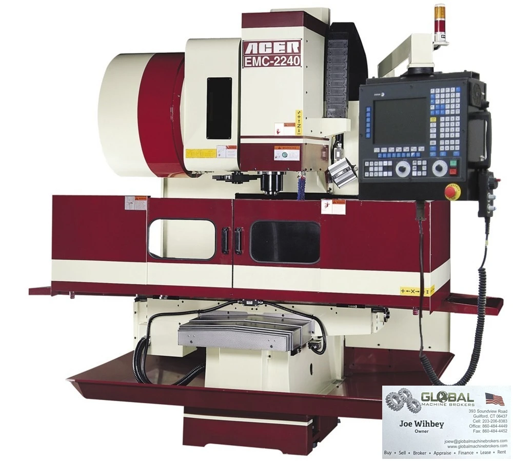 Acer EMC-2240A Machining Center with ATC Featuring FAGOR Control