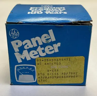 Used GENERAL ELECTRIC 50-250240MTMT1 Meters - Misc | Surplus Asset Holdings #1206957