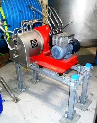 Siebtechnik Tema SBD-140 short bowl decanter, 316SS.