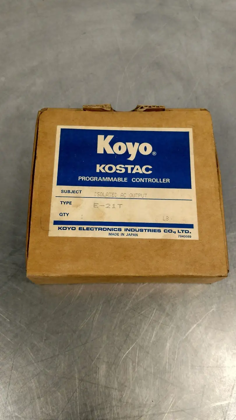 Used KOYO E-21T PLC Input & Output South Carolina US | Palmetto Automation #1505227