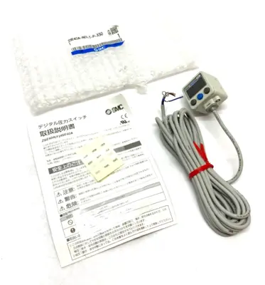 New | in-Stock SMC Digital Vacuum Pressure Switch Pressure Switches Michigan US | Maverick Industrial Sales #1460528