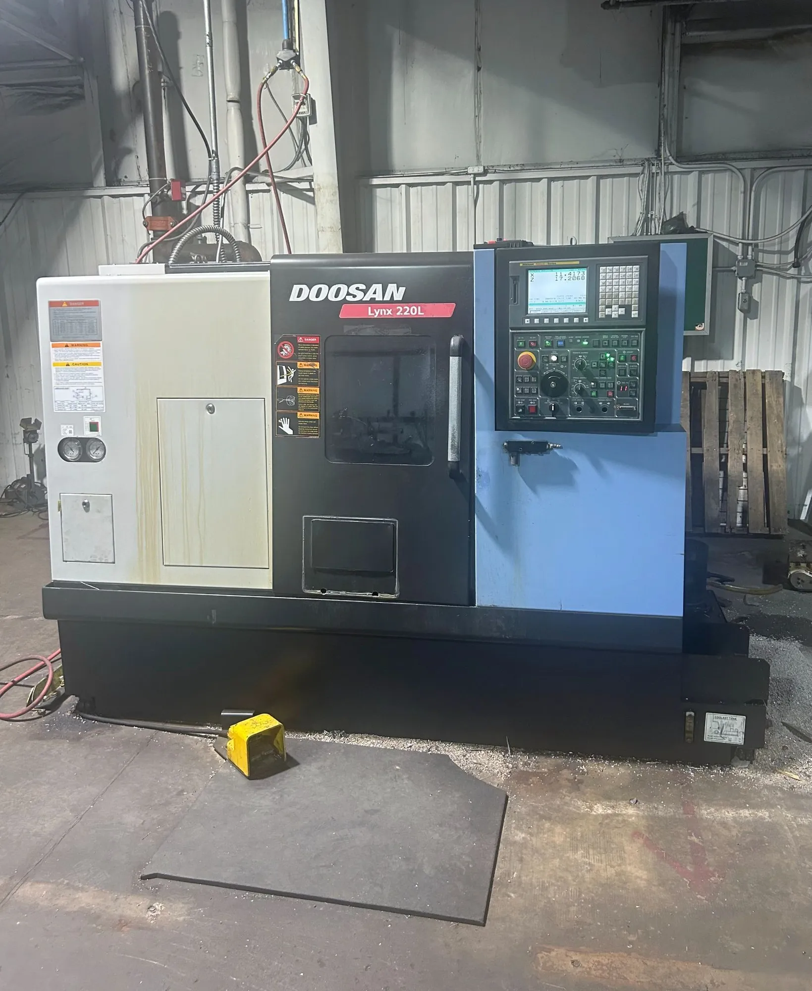 Used 2012 DOOSAN LYNX 220LC CNC Lathes Maryland US | Clark Machinery Sales, LLC #1324421