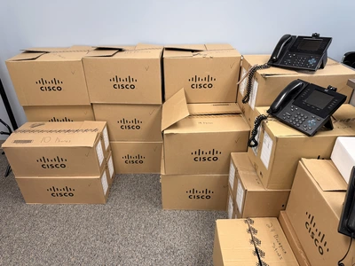 Used (250 +) CISCO PHONES CP-9951 AND OTHERS Office Equipment Michigan US | Miedema Asset Management Group #1419312