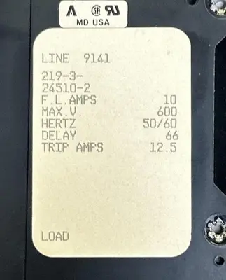 New | in-Stock AIRPAX 219-3-24510-2 Miscellaneous Equipment (Electrical & Power) | Surplus Asset Holdings #1204082