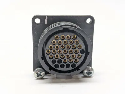 206306-1 | TE  Connector Housing 37 Position AMP CPC Receptacle LOT OF 2 - Used