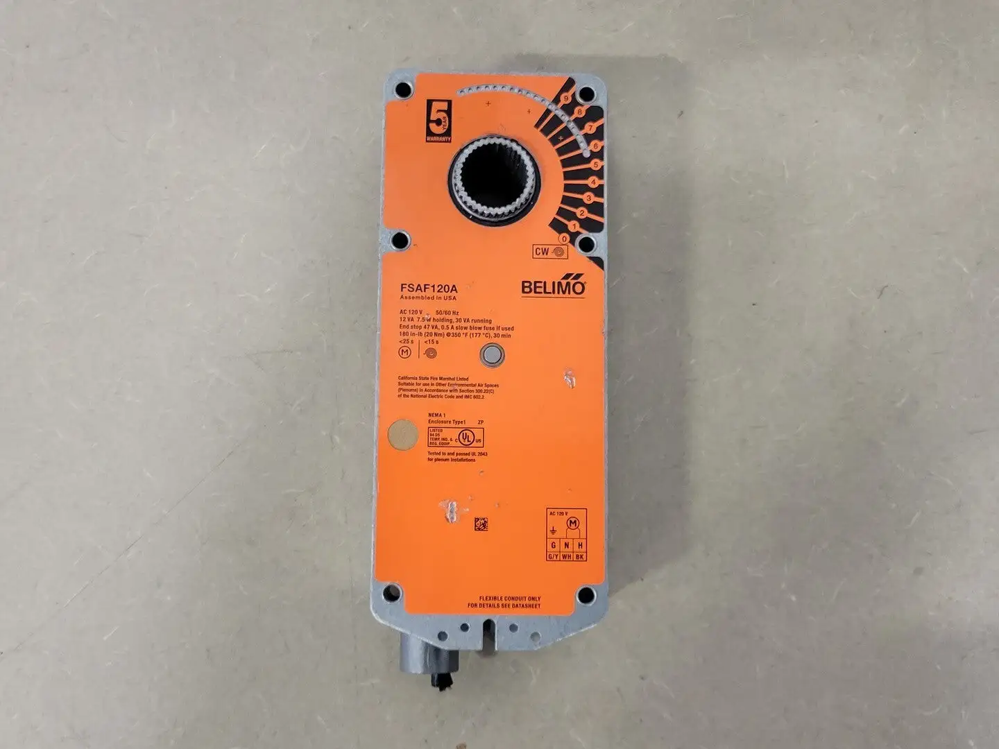 USED BELIMO FSAF120A
