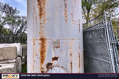 Used 2000 WE-MAC 4000 GALLON Stationary Fuel Tanks Iowa US | Proxy Equipment #1385142