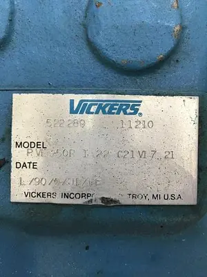 USED VICKERS PVE35QR122C21V1721