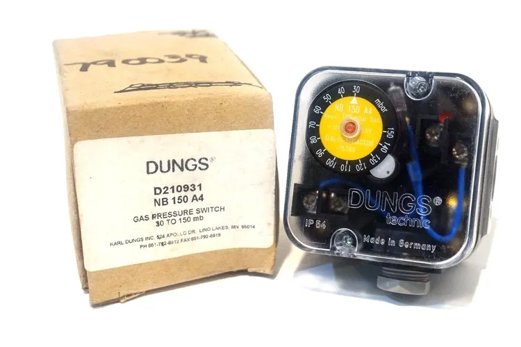 New | in-Stock DUNGS NB 150 A4 Pressure Switches | SB Industrial Supply #814886