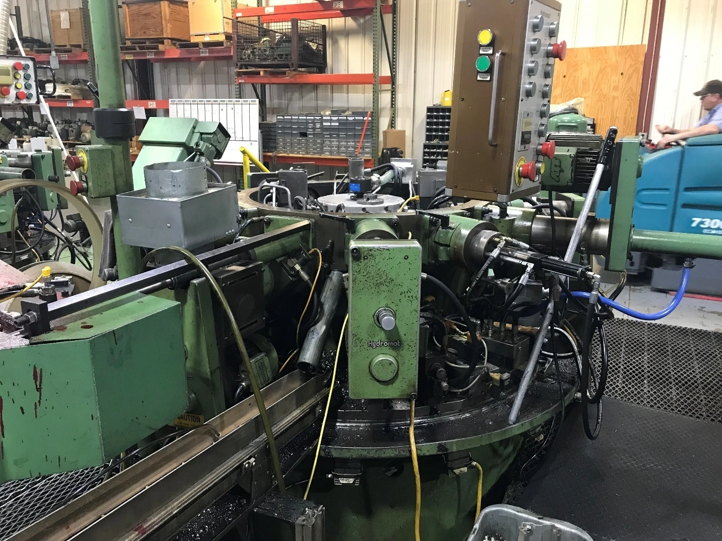 Used HYDROMAT HW-25-12 Rotary, Trunnion (Horizontal & Vertical) Transfer Machines Illinois US | Graff-Pinkert #52860