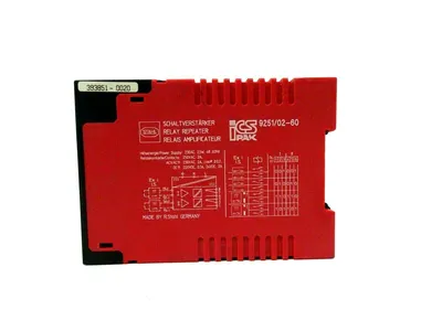 USED STAHL 9251 / 02-60 RELAY REPEATER 92510260