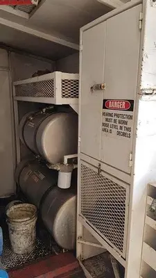 USED SJ PETRO SJ-300 TRIPLEX MUD PUMP