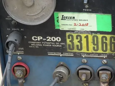 Miller CP-200 Mig Welder 200 amp DC Arc S-52A Wire Feeder 230/460v 3PH