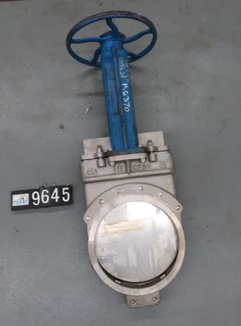 TL 16"-150 knife gate valve, hand wheel operated
