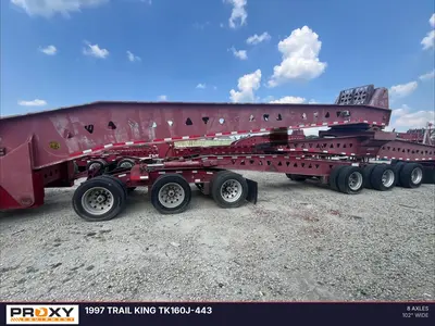 Used 1997 TRAIL KING TK160J-443 Lowboy Trailers North Carolina US | Proxy Equipment #1426061