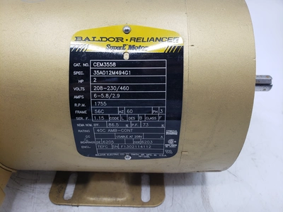 USED BALDOR CEM3558