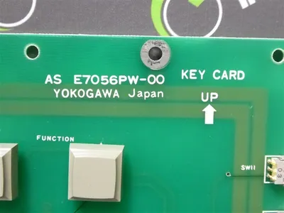 Yokogawa AS E7056PW-00 User Input Key Card Used