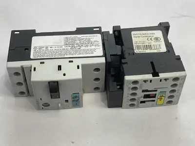 Used Siemens Contactor Starter Combination 0.9-1.25A 400VAC 24VDC Starters Michigan US | Maverick Industrial Sales #1401919