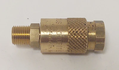 🔥(QTY 10) NOS Brass Moldtite Quick Connector Coupling 200 Series 86