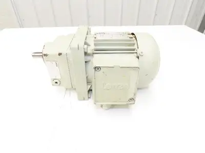Lenze DERAXX 071-32 Inline Gear Motor 7.18 Reducer .37kw 277/480V GST04-1MVCR