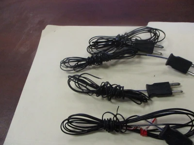 Used Black 2-pole Thermocouple Connector's (QTY 7)