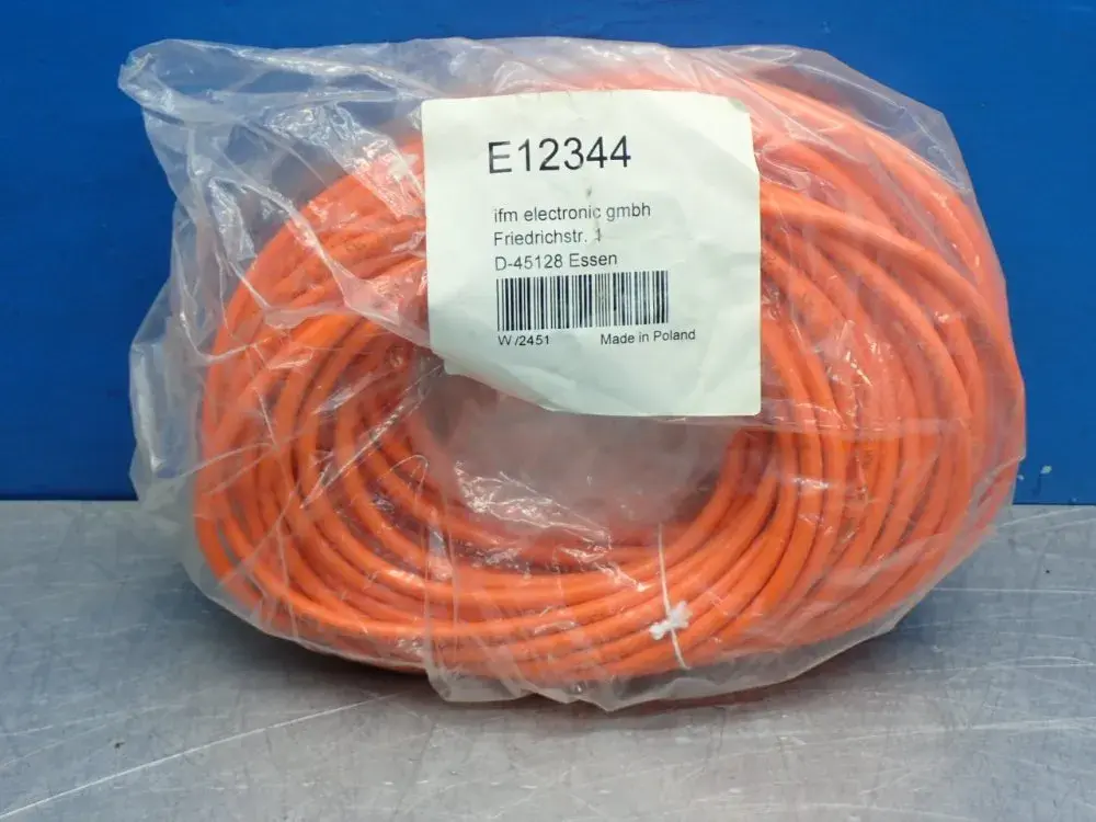 New | in-Stock IFM E12344 Cable & Wire Ohio US | HGR 24 #1094900