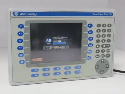 Allen Bradley 2711P-B7C4A8 PanelView Plus 700 Graphic Touch Terminal 2711P-RDB7C