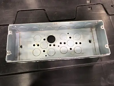11x4" High Voltage Pre-Ganged Masonry Box