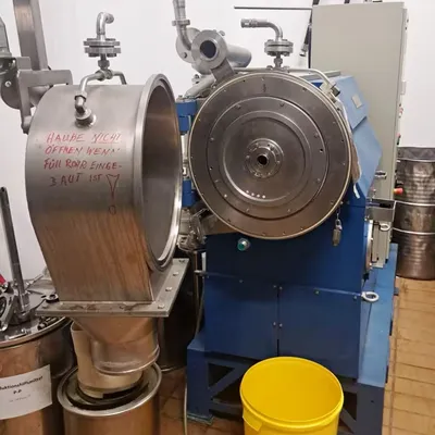 Heinkel HF 300 Inverting Filter centrifuge, 316SS.