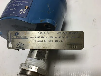 Ametek Drexelbrook 404-1000 Series Level Transmitter 120/240VAC 13-30VDC