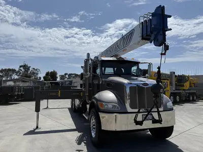 Used 2016 PETERBILT 348 Truck-Mounted Cranes California US | Ben Kaplan Equipment #1344145