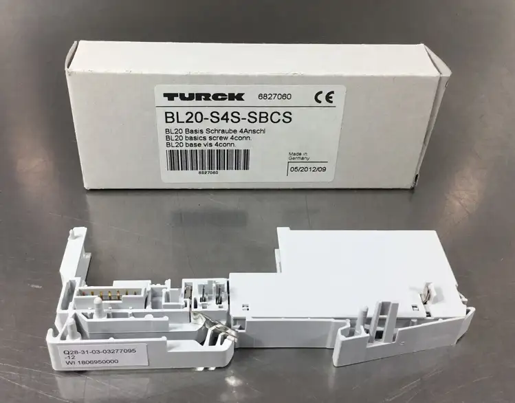 Used Turck BL20-S4S-SBCS PLC Input & Output | Palmetto Automation #1154264