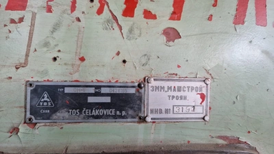 TOS Celakovice Gear Shaper with Rack Shaping Attachment, in working condition, visible under power