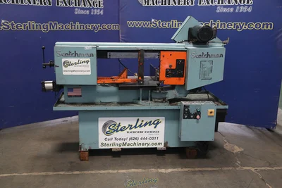 Used SCOTCHMAN SH1016 Horizontal Band Saws California US | Sterling Machinery Exchange #1465874