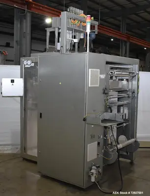 Used - INVpack SP6 Vertical 6-Lane Form Fill Seal (FFS) for Stick Packs