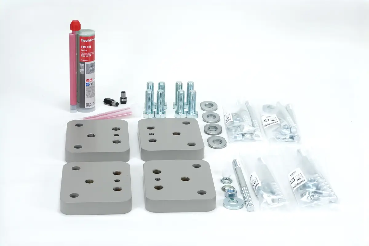 KUKA Mounting base set R300x400