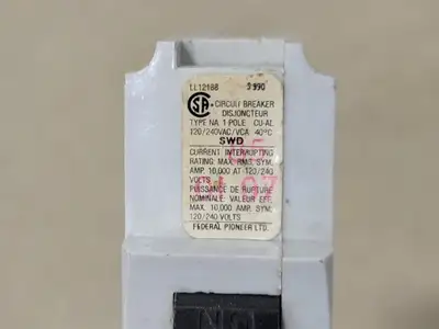 Used FEDERAL PIONEER NA115 Switchgears British Columbia CA | Lenmark #239795