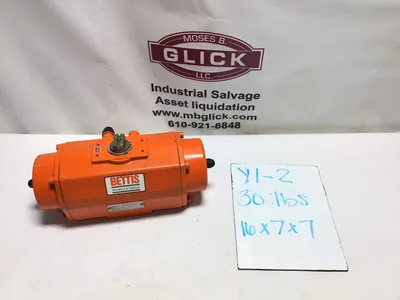 Bettis DS0200.B2A02K.22K0 Pneumatic Rack and Pinion Actuator 120PSIG