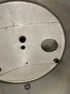 Tank, 2,000 Gallon, Stainless, 6'x11', Cone Bottom #S745052