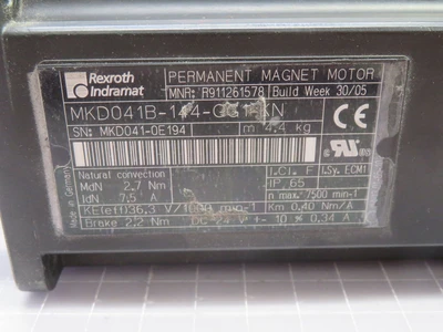 Used REXROTH INDRAMAT _UNKNOWN_ Servo Motors Texas US | OCO Industrial #1688063