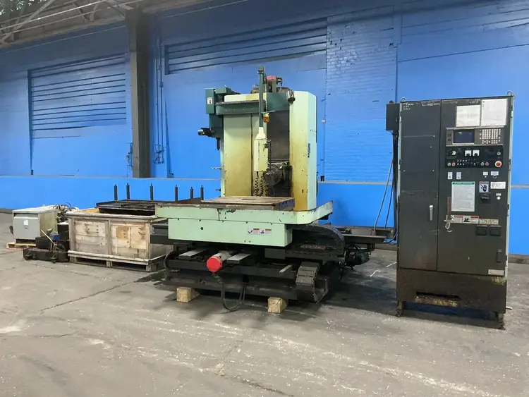 Used 1995 KURAKI KBM11A Horizontal Table Type Boring Mills Ohio US | HGR 24 #1495287
