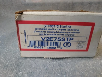 NEW Advance V2E75STP