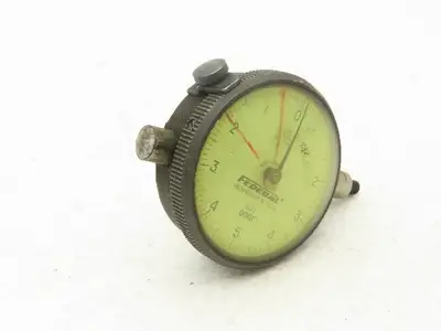 Mahr Federal C21 Dial Drop Indicator Gage 0-5-0 .0001" Lug Back Full Jeweled