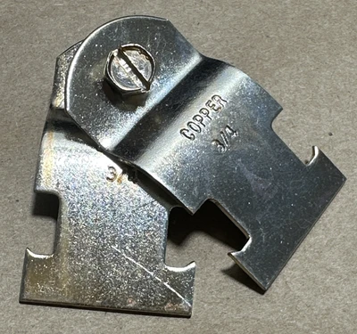 (95) NEW NO BOX- Copper Plated 3/4” Pipe Strut Clamps || FAST SHIPPED & WARRANTY