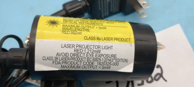 Laser Light Projector+ POWER ADAPTER