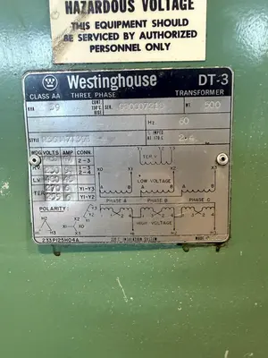Used WESTINGHOUSE DT-3 Distribution Transformers Ohio US | G-2000, Inc. #1512145