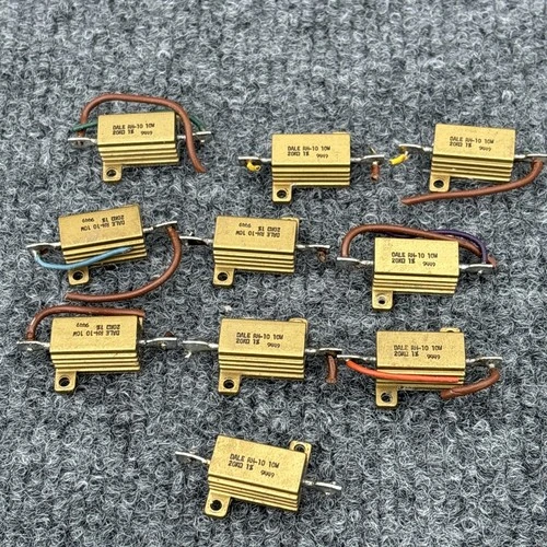 Used Dale RH-10 10W 20K Ohm Resistors California US | Davliegogo LLC #1706264